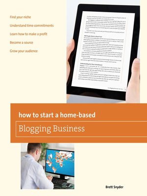 cover image of How to Start a Home-based Blogging Business
